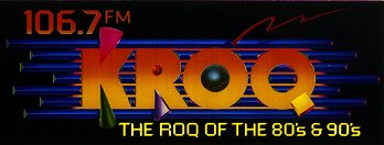 KROQ-FM ROQ Of The 80s and 90s Bumper Sticker
