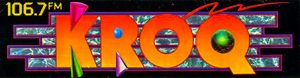 KROQ-FM Mid 80s Bumper Sticker
