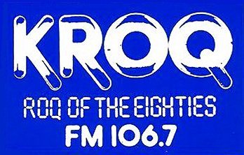 KROQ ROQ of the 80s Small BS Blue 1