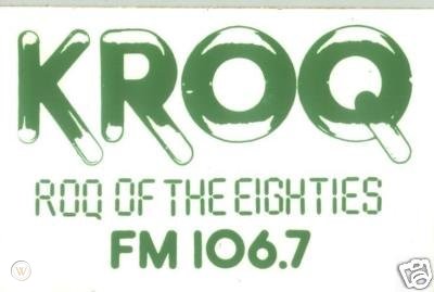 extremely rare kroq green white roq of the 80s 1 f6793bb11631a9533d761787a1fd00f5