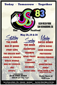 tn US Festival Poster